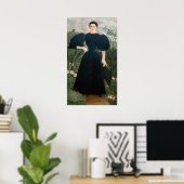 Henri Rousseau - Portret van Madame M. Poster (Thuiskantoor)