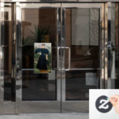 Henri Rousseau - Portret van Madame M. Raamsticker (Kantoordeur)