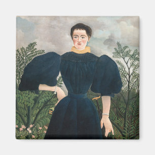 Henri Rousseau - Portret van Mevrouw M. Magneet