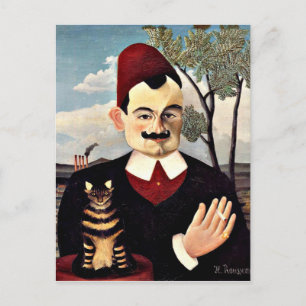 Henri Rousseau - Portret van Monsieur X Briefkaart