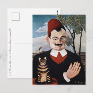 Henri Rousseau - Portret van Pierre Loti Briefkaart