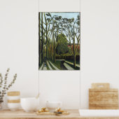 Henri Rousseau - Rendezvous in Forest Poster (Keuken)