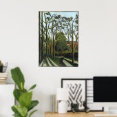Henri Rousseau - Rendezvous in Forest Poster (Thuiskantoor)