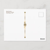 Henri Rousseau Restaurated Repast of the Lion Artw Briefkaart (Achterkant)