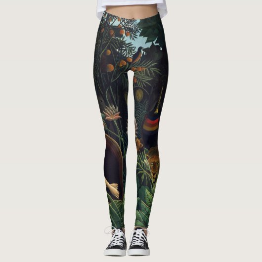 Henri Rousseau schildert de droom Leggings (Voorkant)