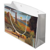 Henri Rousseau - Seine en Eiffeltoren bij zonsonde Groot Cadeauzakje (Achterkant Gekanteld)