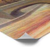 Henri Rousseau - Seine en Eiffeltoren bij zonsonde Poster (Hoek)