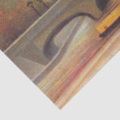 Henri Rousseau - Seine en Eiffeltoren bij zonsonde Tissuepapier (Detail)