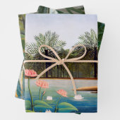 Henri Rousseau - Selectie van Oerwouden Masterstuk Inpakpapier Vel (In situ)