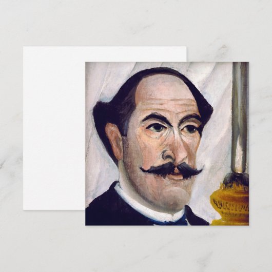 Henri Rousseau - Self Portrait Bedankkaart (Voorkant / Achterkant)