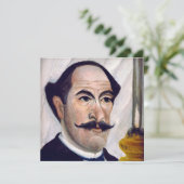 Henri Rousseau - Self Portrait Bedankkaart (Staand voorkant)