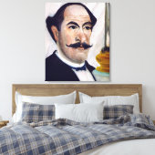 Henri Rousseau - Self Portrait Canvas Afdruk (Insitu (Slaapkamer))