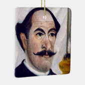 Henri Rousseau - Self Portrait Keramisch Ornament (Rechts)