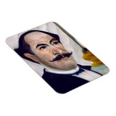 Henri Rousseau - Self Portrait Magneet (Rechterzijde)