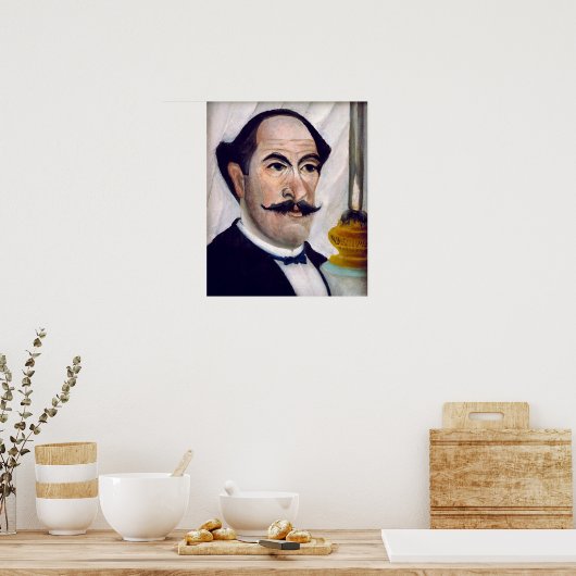 Henri Rousseau - Self Portrait Poster (Keuken)