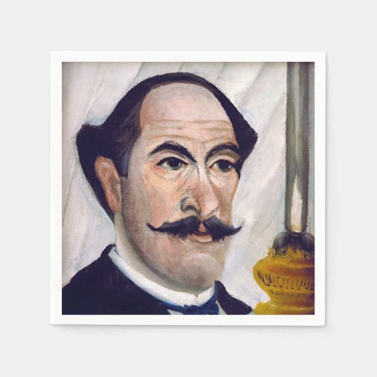 Henri Rousseau - Self Portrait Servet (Voorkant)