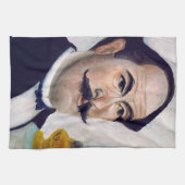 Henri Rousseau - Self Portrait Theedoek (Horizontaal)