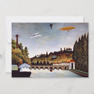 Henri Rousseau - Sèvres-brug & heuvels van Clamart Kaart