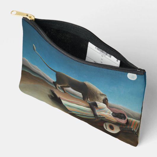 Henri Rousseau slaapt zigeuner leeuw schilderij Etui (Open)