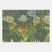 Henri Rousseau slaapt zigeuner leeuw schilderij Inpakpapier Vel (Voorkant 2)