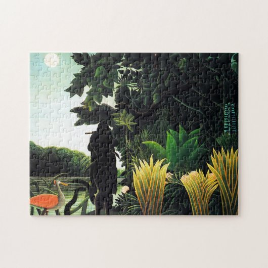 Henri Rousseau Snake Charmer Puzzle Legpuzzel (Horizontaal)