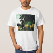 Henri Rousseau Snake Charmer T-shirt (Voorkant)