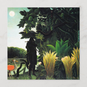 Henri Rousseau Snake Charmer Uitnodigingen