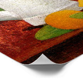 Henri Rousseau - stil leven met fruit en theepot Poster (Hoek)