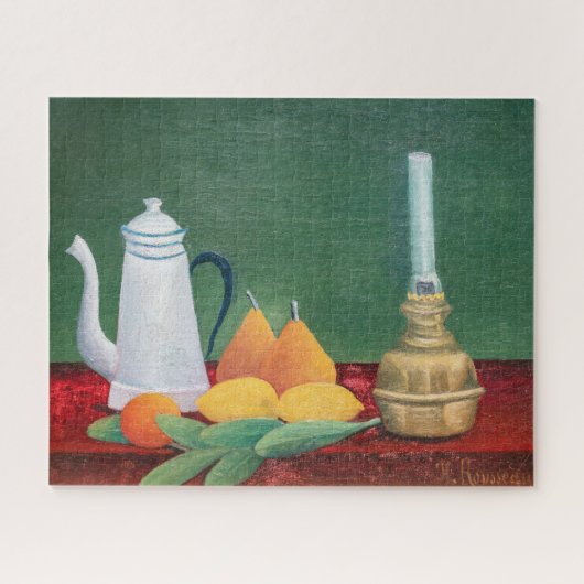 Henri Rousseau - Stilleven met koffiepot Legpuzzel (Horizontaal)