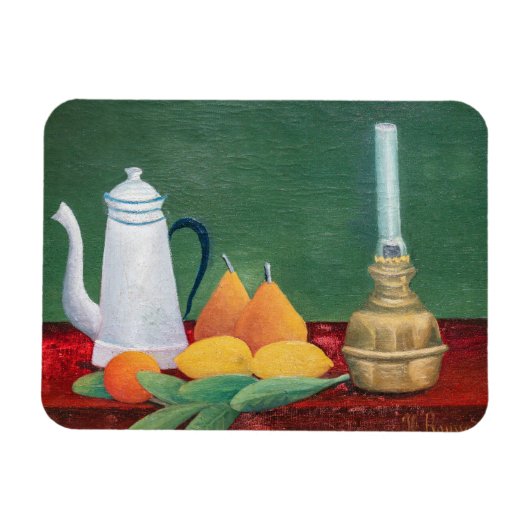 Henri Rousseau - Stilleven met koffiepot Magneet (Horizontaal)