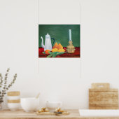 Henri Rousseau - Stilleven met koffiepot Poster (Keuken)