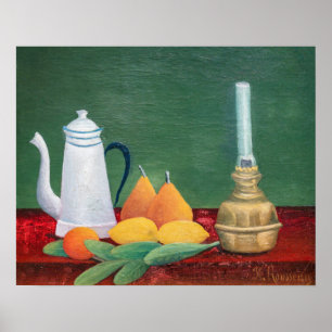 Henri Rousseau - Stilleven met koffiepot Poster