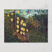 Henri Rousseau Struggle tussen Tiger en Bull Briefkaart (Voorkant)