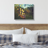 Henri Rousseau Struggle tussen Tiger en Bull Canvas Afdruk (Insitu (Slaapkamer))