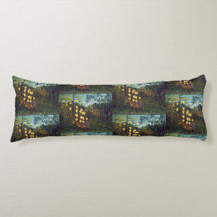 Henri Rousseau Struggle tussen Tiger en Bull Lichaamskussen