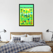 Henri Rousseau Style Canvas Afdruk (Insitu (Slaapkamer))