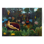 Henri Rousseau The Dream 1910 CC1144 Wenskaart (Voorkant Horizontaal)