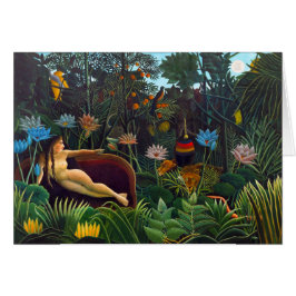 Henri Rousseau The Dream 1910 CC1144 Wenskaart