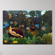 Henri Rousseau The Dream 1910 (lijst standaard)