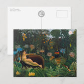 Henri Rousseau The Dream CC0691 Naïvist Briefkaart (Voorkant / Achterkant)