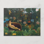 Henri Rousseau The Dream CC0691 Naïvist Briefkaart (Voorkant)