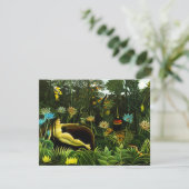 Henri Rousseau The Dream Invitations Kaart (Staand voorkant)