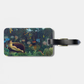 Henri Rousseau - The Dream / Le Reve - QR Code Bagagelabel (Achterkant horizontaal)