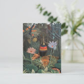 Henri Rousseau The Dream Oerwoud Flowers Surrealis Briefkaart (Staand voorkant)