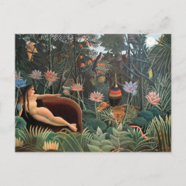 Henri Rousseau The Dream Oerwoud Flowers Surrealis Briefkaart