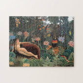 Henri Rousseau The Dream Oerwoud Flowers Surrealis Legpuzzel (Horizontaal)