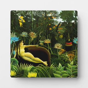 Henri Rousseau The Dream Plaque Fotoplaat