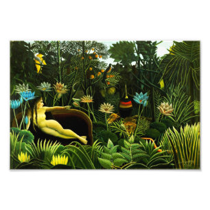 Henri Rousseau The Dream Print Foto Afdruk