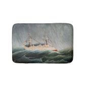 Henri Rousseau - The Ship in the Tempest Badmat (Voorkant)