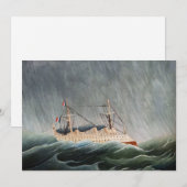 Henri Rousseau - The Ship in the Tempest Kaart (Voorkant / Achterkant)